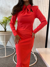 Load image into Gallery viewer, Ambiance red dress
