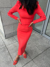 Load image into Gallery viewer, Ambiance red dress
