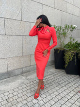 Load image into Gallery viewer, Ambiance red dress
